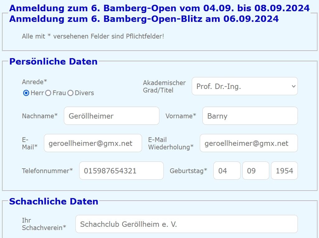 Anmeldeformular für das 6. Bamberg-Open 2024